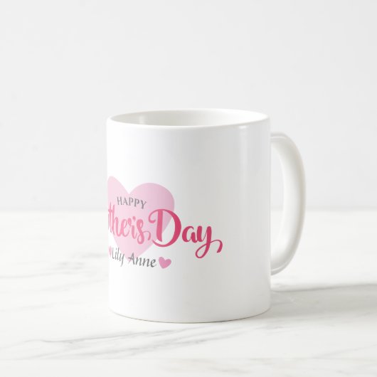 Aangepaste Moederdag | Koffie-Mok Koffiemok (Voorkant rechts)