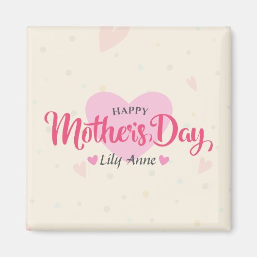 Aangepaste Moederdag | Magneet (Voorkant)