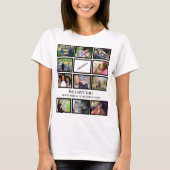 Aangepaste Moederdag met oma Oma 11 Foto Collage T-shirt