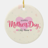 Aangepaste Moederdag | ORNAMENT (Achterkant)