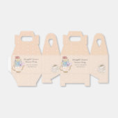 Aangepaste Moederdag-tea-partij Bedankdoosjes (Uitgevouwen)