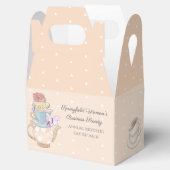 Aangepaste Moederdag-tea-partij Bedankdoosjes (Geopend)