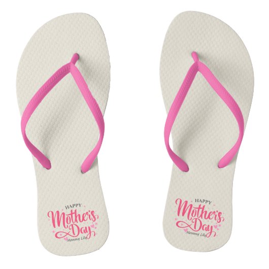 Aangepaste Moederdag | TEENSLIPPERS (Voetbed)