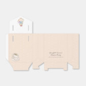 Aangepaste Moederdag-theepartij Bedankdoosjes (Uitgevouwen)