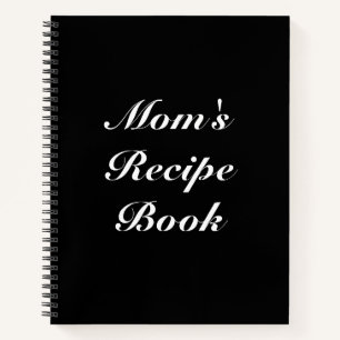 Aangepaste Moederdag van het boek Recipe Book