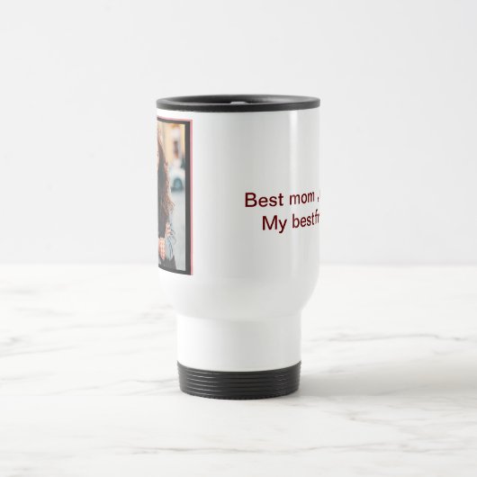 Aangepaste moederdag voor gepersonaliseerde fotogr reisbeker (Center)