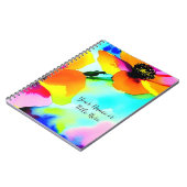 Aangepaste Moederdag voor Jouw naam met Bright pap Notitieboek (Linkerzijde)