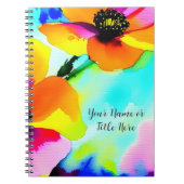 Aangepaste Moederdag voor Jouw naam met Bright pap Notitieboek (Voorkant)