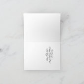 Aangepaste moederdag voor kattenbloemen bedankkaart (Binnen)