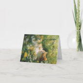 Aangepaste moederdag voor kattenbloemen bedankkaart (Voorkant)