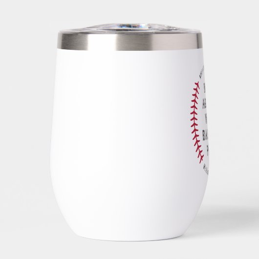 Aangepaste "Moeders tegen witte honkbalbroek" (Voorkant)