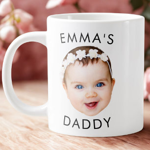 Aangepaste Mok, Baby Mok, Pap Verjaardag Gift, Gez Grote Koffiekop