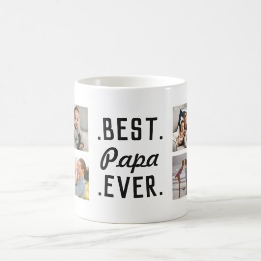 Aangepaste Mok beste papieren ooit foto's (Center)