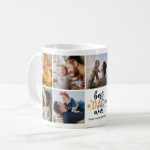 Aangepaste Mok beste vader ooit fotokoffie (Voorkant links)