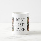 Aangepaste Mok beste vader ooit foto's (Center)