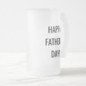 Aangepaste mok bier voor vader | Feestdagen (Voorkant rechts)