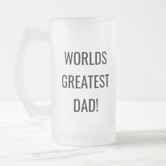 Aangepaste mok bier voor vader | Feestdagen (Links)