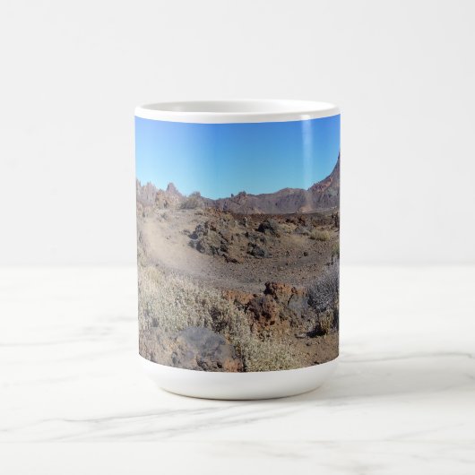 Aangepaste mok El Teide - kies stijl en kleur (Center)