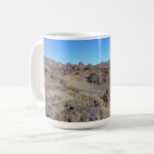 Aangepaste mok El Teide - kies stijl en kleur (Voorkant links)