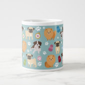 Aangepaste Mok Jumbo - Dog Group 1 (Voorkant)