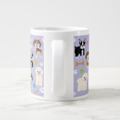 Aangepaste Mok Jumbo - Hondengroep 4 (Achterkant)