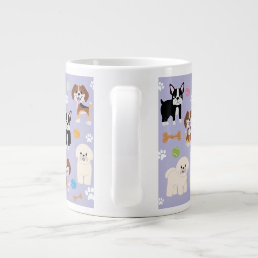 Aangepaste Mok Jumbo - Hondengroep 4 (Achterkant)