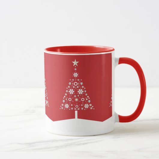 Aangepaste Mok kerstbomen (Rechts)