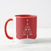 Aangepaste Mok kerstbomen (Links)