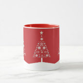 Aangepaste Mok kerstbomen (Midden)