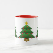 Aangepaste Mok kerstbomen (Midden)