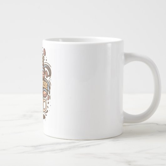 Aangepaste mok koffie (Rechts)