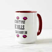 Aangepaste mok koffie-ontwerp (Voorkant rechts)