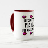 Aangepaste mok koffie-ontwerp (Voorkant links)