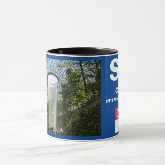 Aangepaste Mok luchthaven Singapore Changi (Midden)