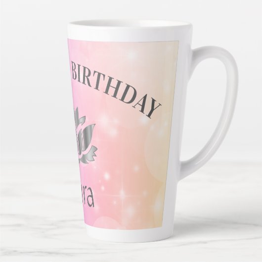 Aangepaste Mok met 30e moederkaart (Rechts)