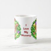 Aangepaste Mok met kerstliefde voor glazen koffie (Center)