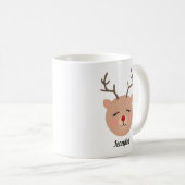 Aangepaste Mok met rode ruggengraat (Voorkant rechts)