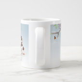 Aangepaste Mok met schotelsterren (Achterkant)