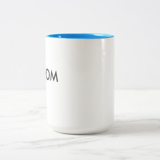 Aangepaste Mok met twee tonen, groot, 15 oz - LICH (Center)