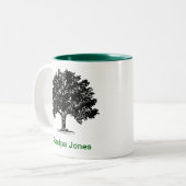 Aangepaste Mok over de familiestructuur (Voorkant links)