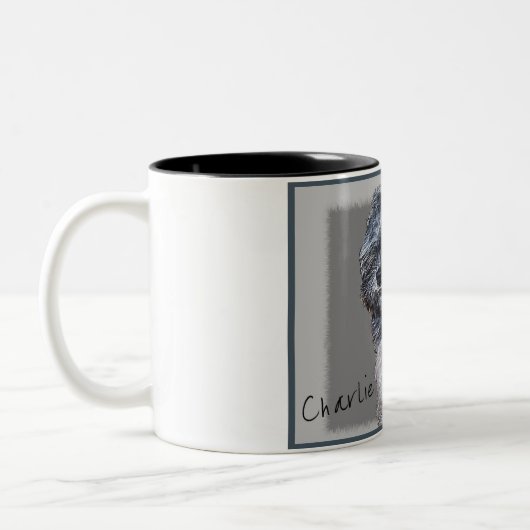 Aangepaste Mok portretportret (Links)