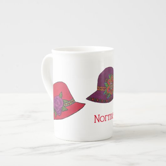 Aangepaste Mok Rode Pet om aan te passen (Links)