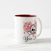 Aangepaste Mok roze romp (Voorkant rechts)