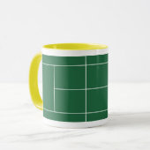 Aangepaste Mok Tennis Gift (Voorkant links)