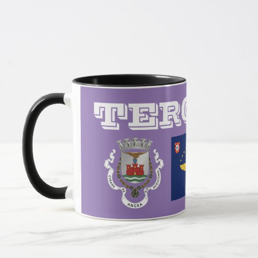 Aangepaste Mok Terceira Azoren (Links)