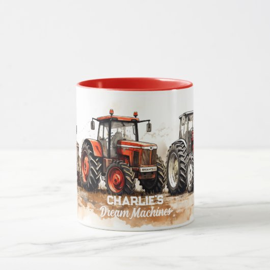 Aangepaste mok tractor (Midden)