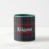 Aangepaste Mok traditionele kilgour Tartan (Midden)