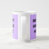 Aangepaste Mok van 20 oz Jumbo om uw eigen Sjabloo (Achterkant)