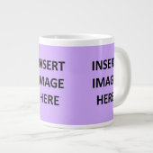 Aangepaste Mok van 20 oz Jumbo om uw eigen Sjabloo (Voorkant rechts)