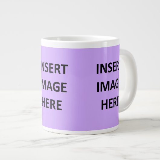 Aangepaste Mok van 20 oz Jumbo om uw eigen Sjabloo (Voorkant rechts)